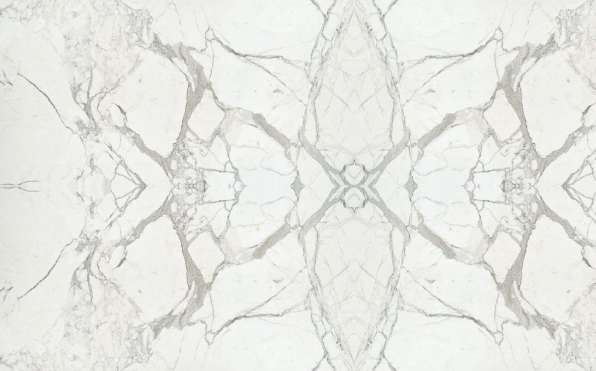 Мрамор Calacatta бабочка