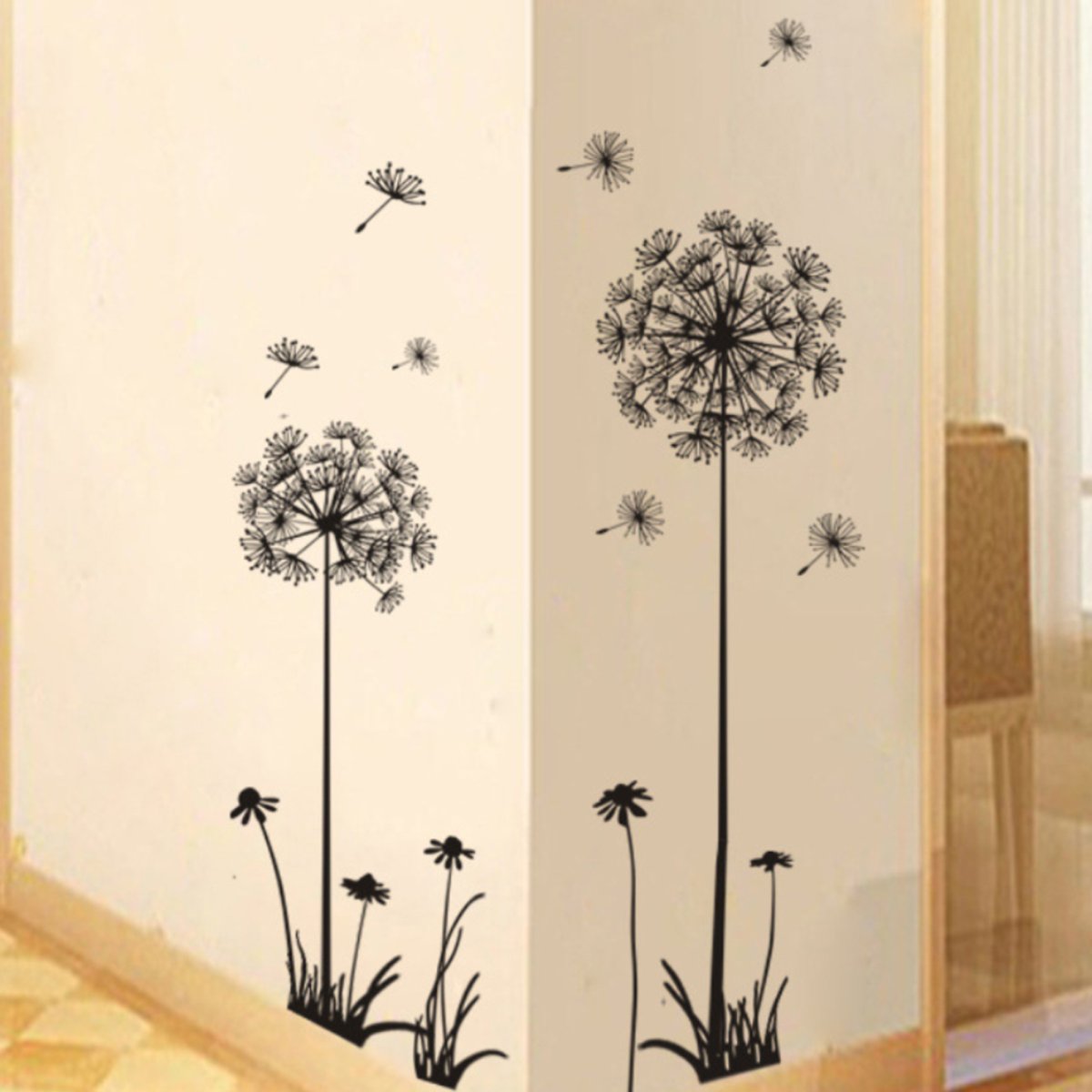 Трафарет на стену в прихожую