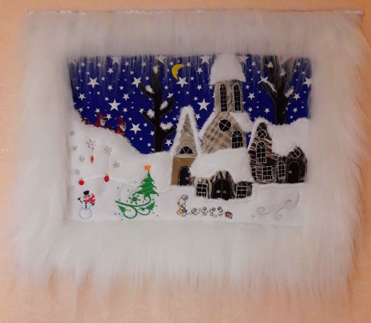 Панно Новогодняя ночь