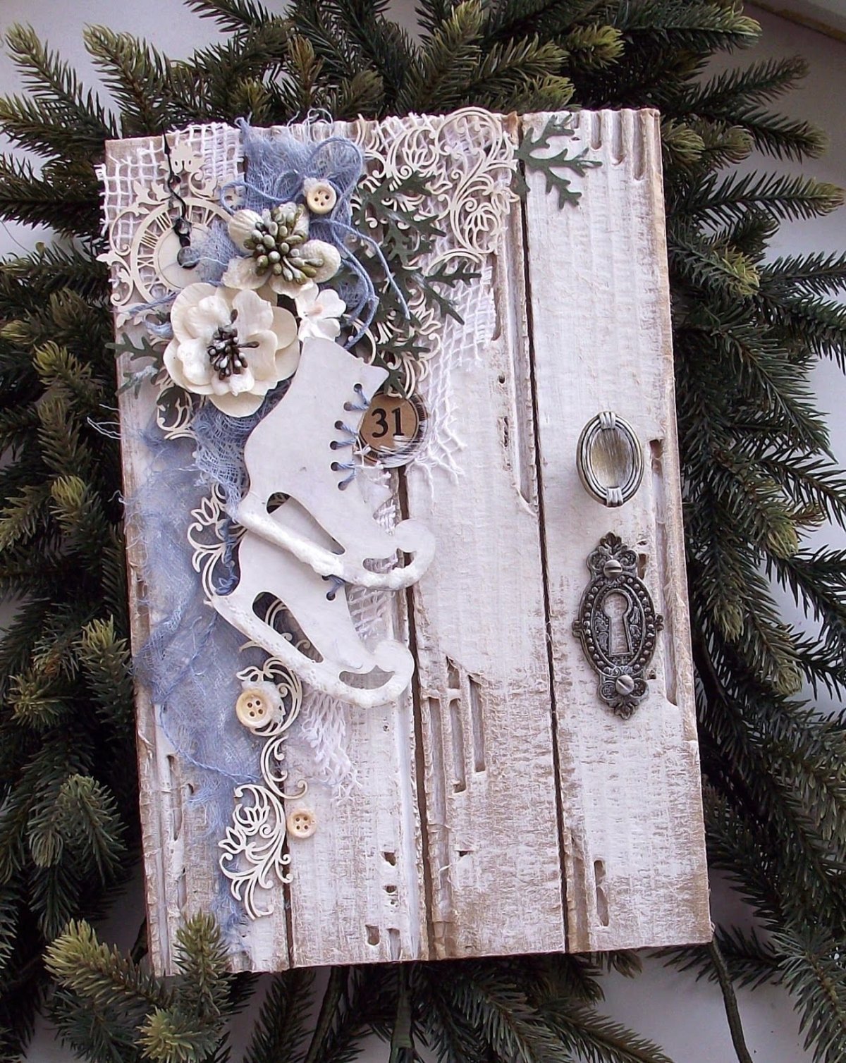 Новогодние открытки ручной работы