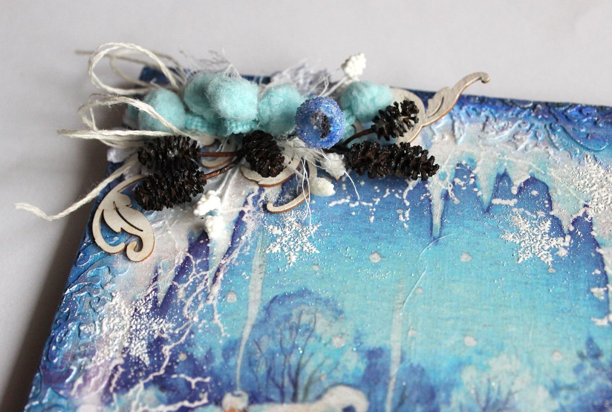 Новогоднее панно на стену