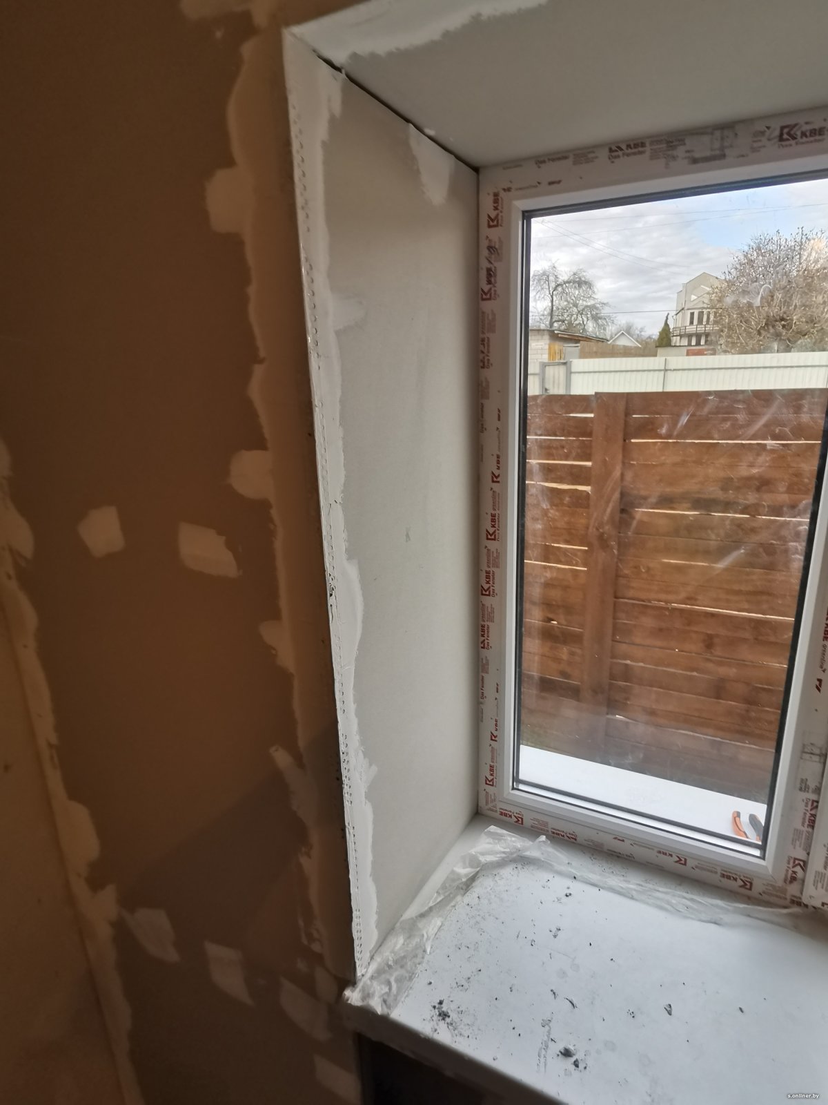 Узкие оконные откосы