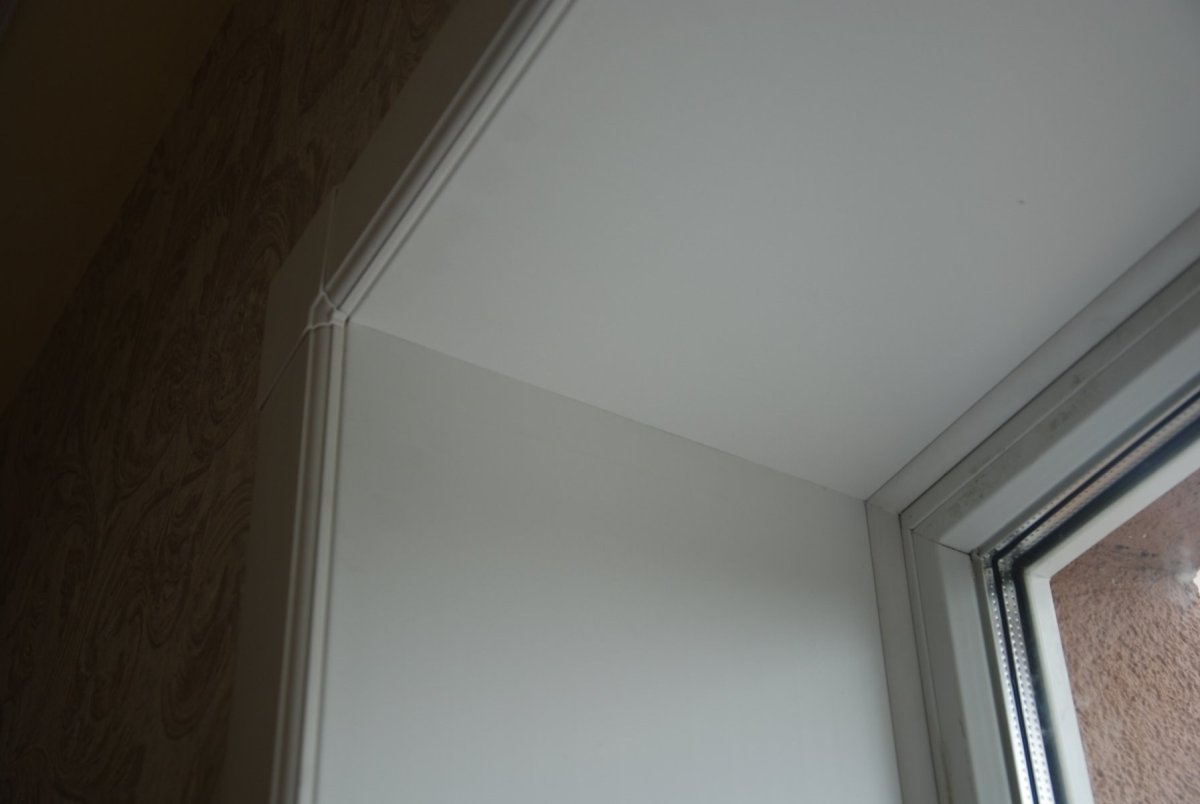 Откосы на окнах без уголков