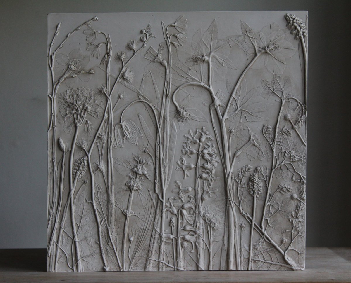 Рэйчел Дейн цветочные окаменелости из гипса