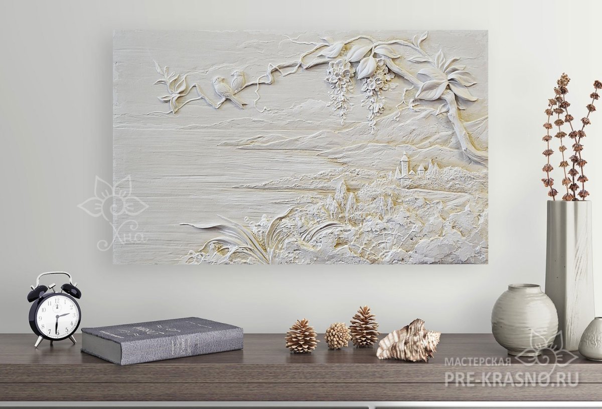 Гипсовое панно на стену