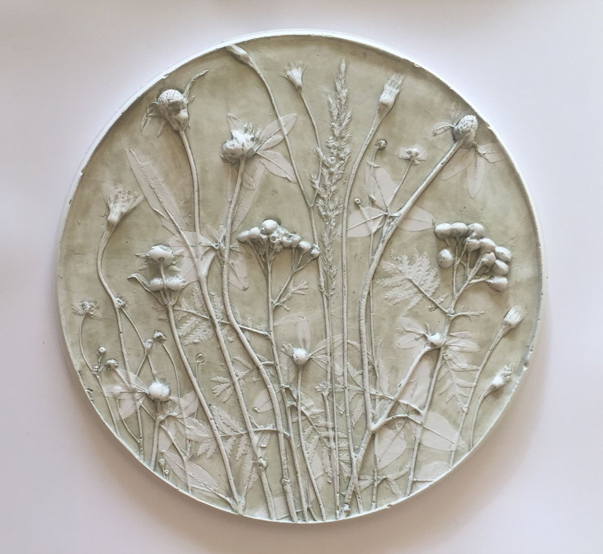 Гипсовое панно