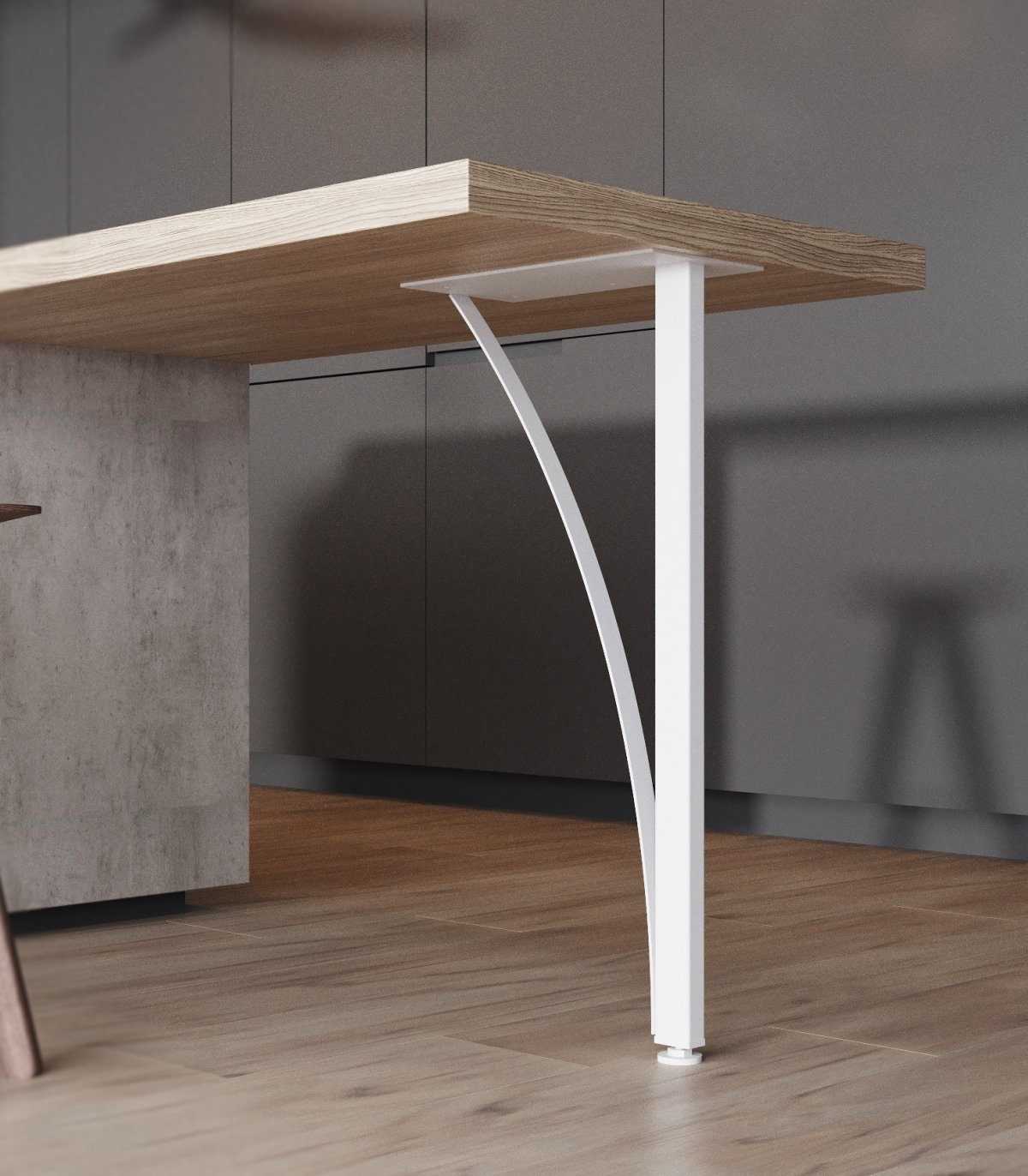 Опора профильная для стола n321bl