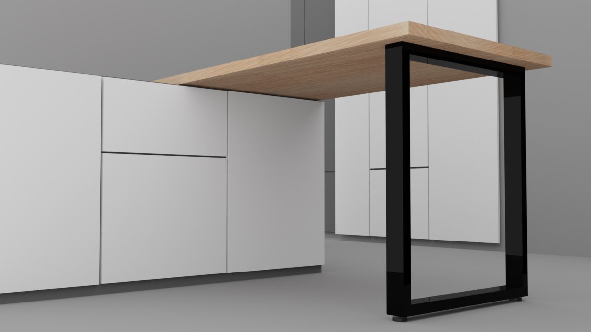 Опора для стола профильная Opr v 102.545.0720