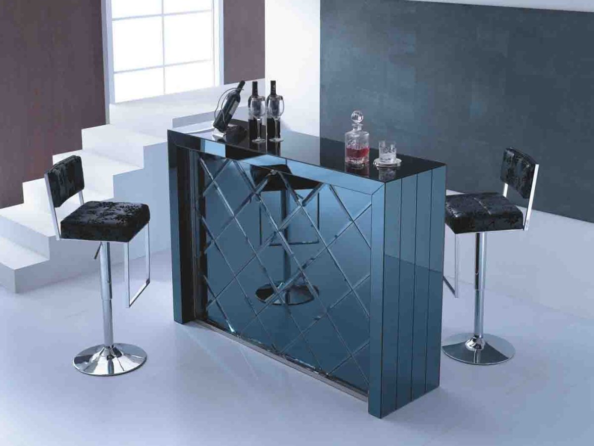 Стеклянная барная стойка