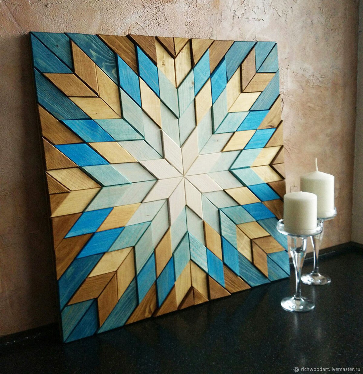 Геометрические панно на стену