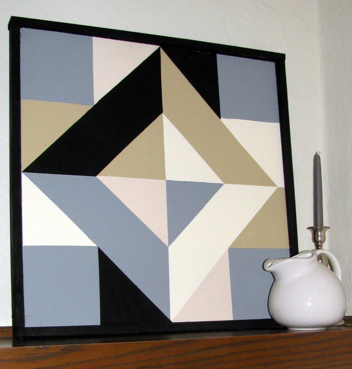 Панно из геометрических фигур