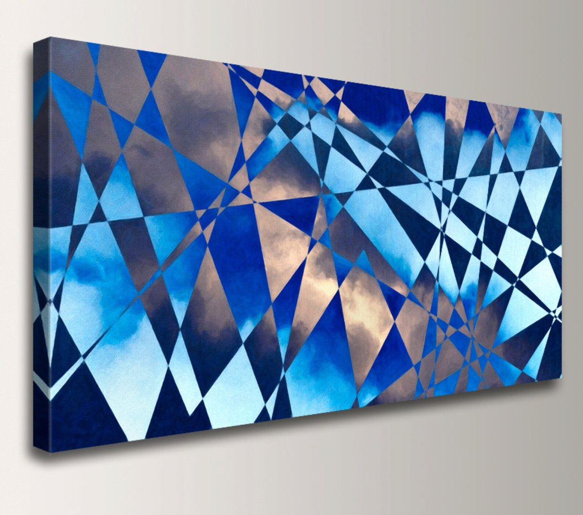 Геометрическая абстракция маслом