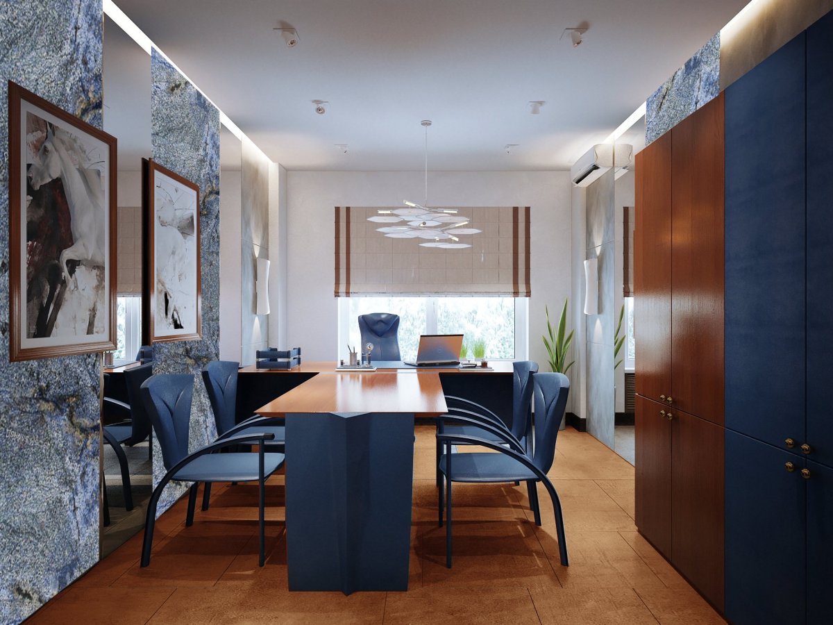 Зонирование кабинета руководителя