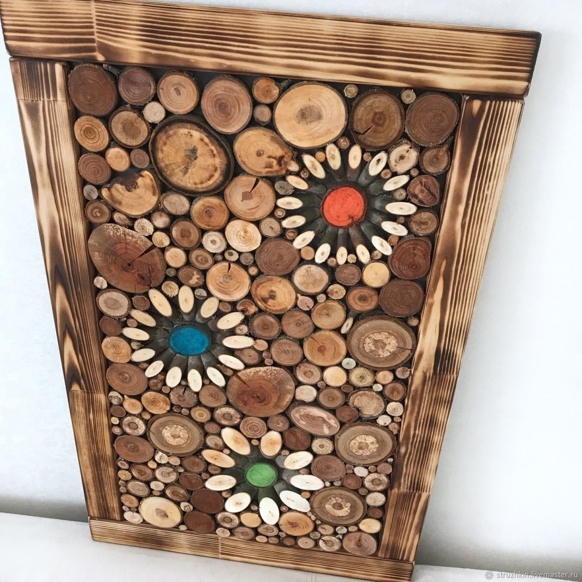 Панно из спилов