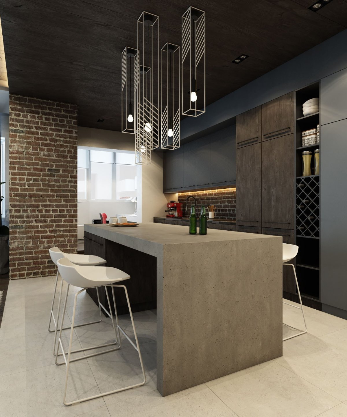 Кухня лофт 2022