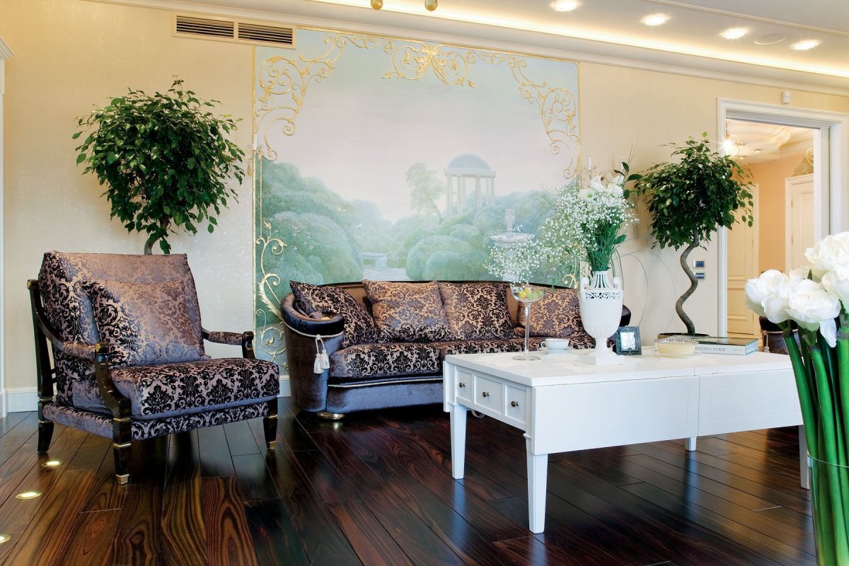 Панно на стену в классический интерьер