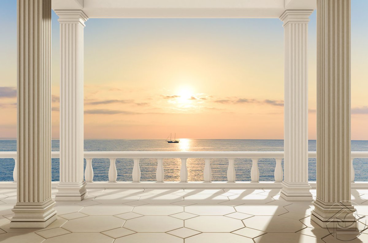 Колонны в интерьере