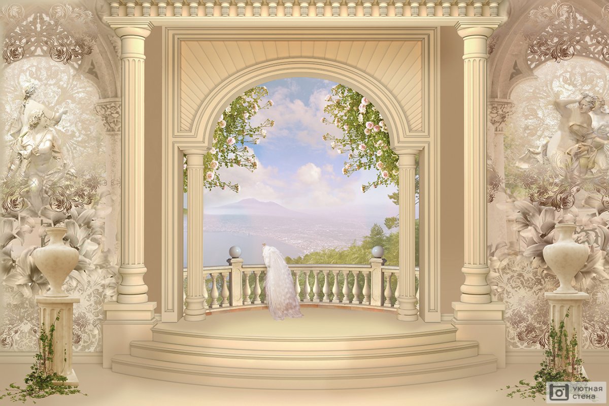 Фреска Райский сад