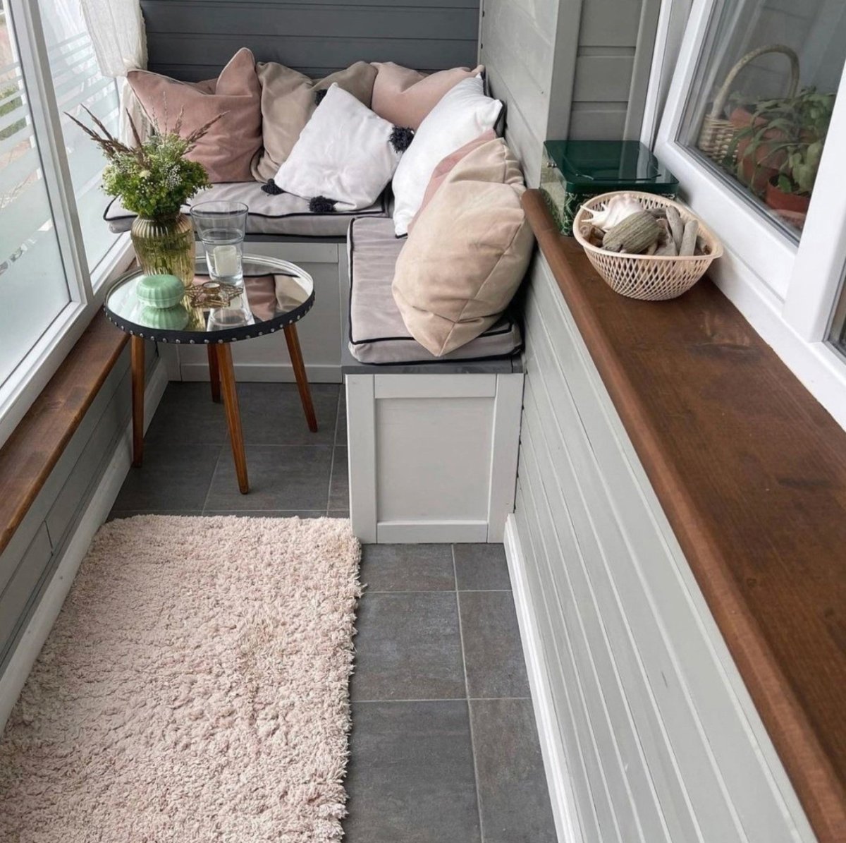 Уют на балконе