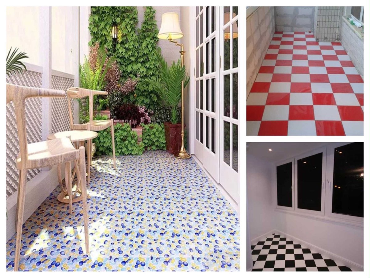 Плитка напольная на балкон