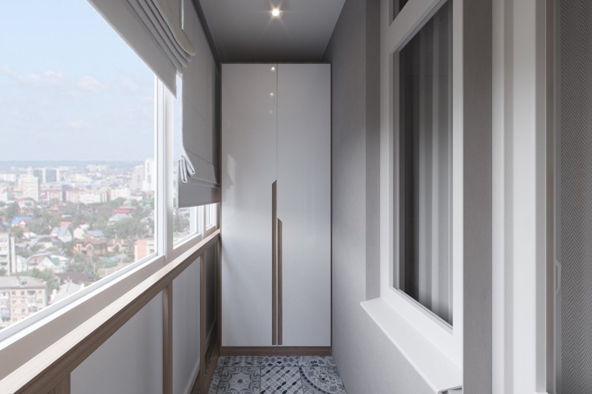 Шкаф на балкон