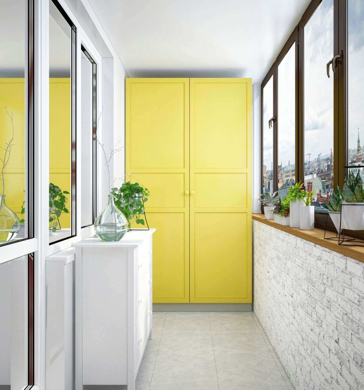 Балконный шкаф