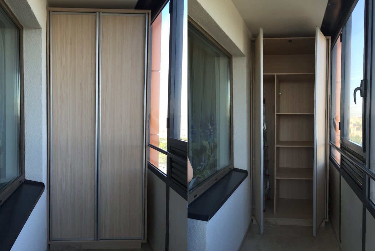 Шкаф на балкон