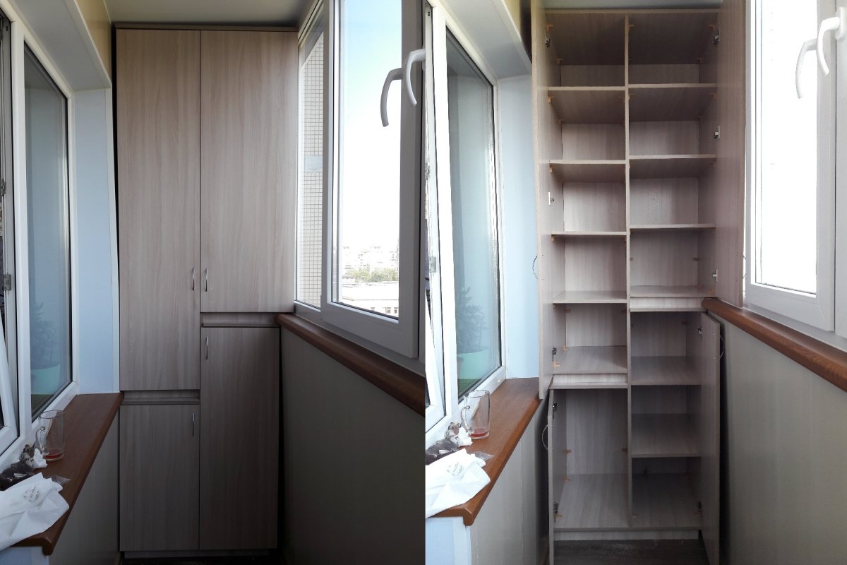 Хозяйственный шкаф на балкон