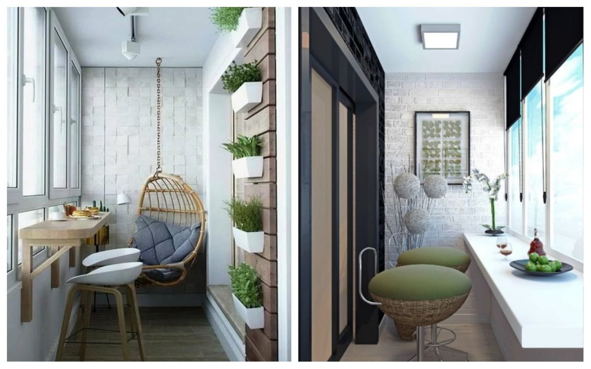 Благоустройство балкона