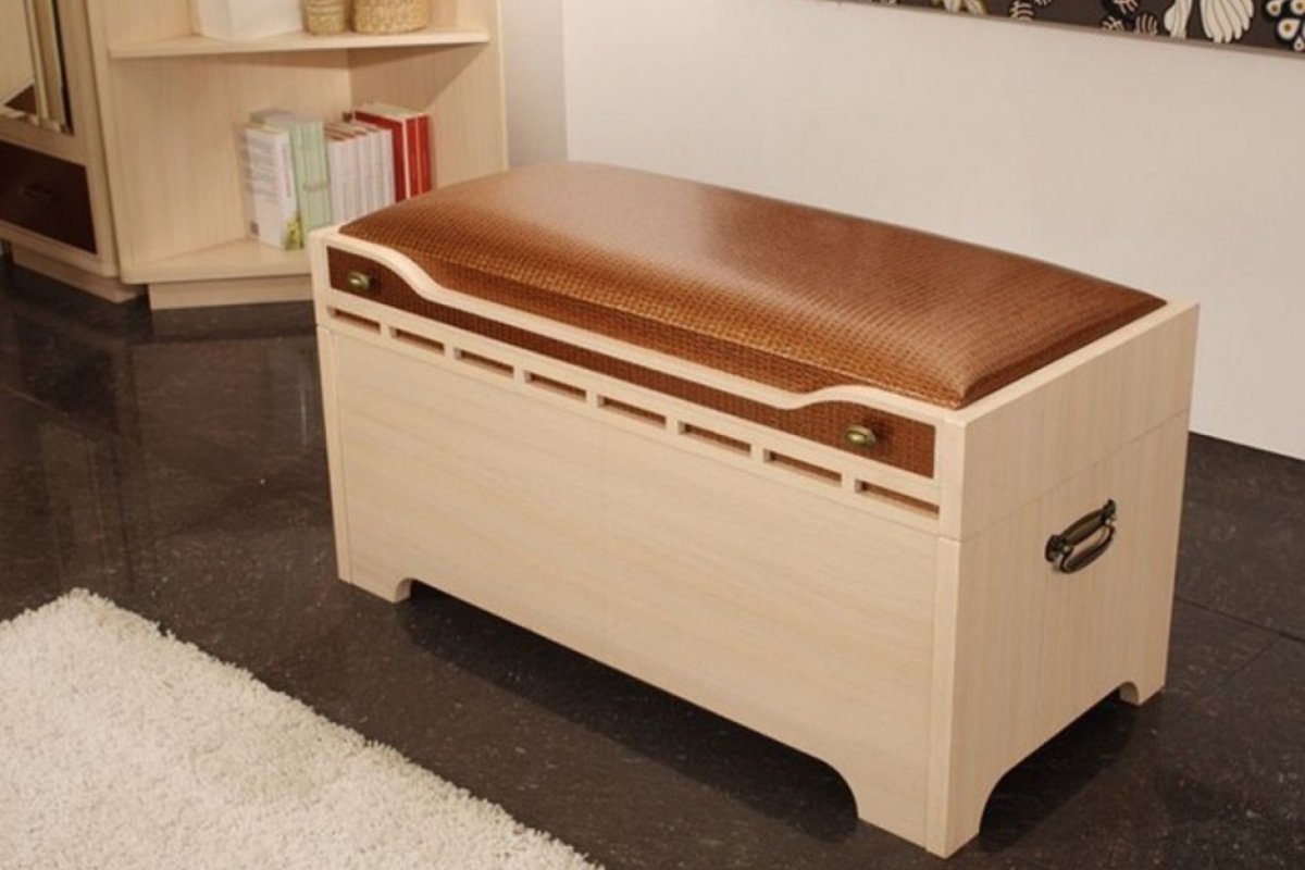 Банкетка массив Кэри Голд