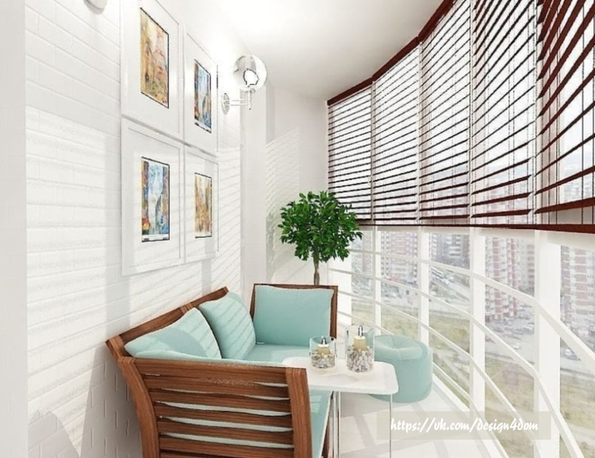 Полукруглый балкон