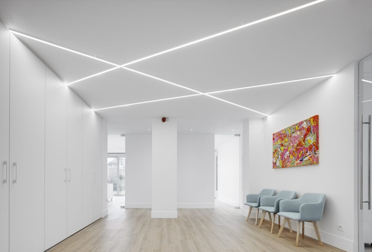 Линейные светильники в интерьере