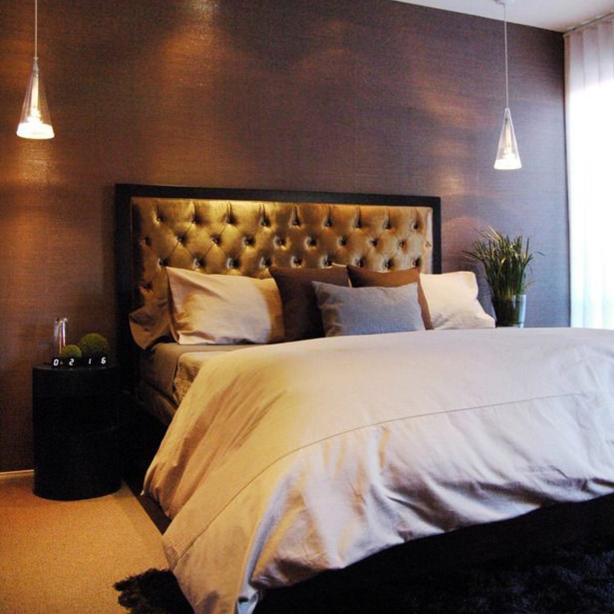 Светильники над кроватью