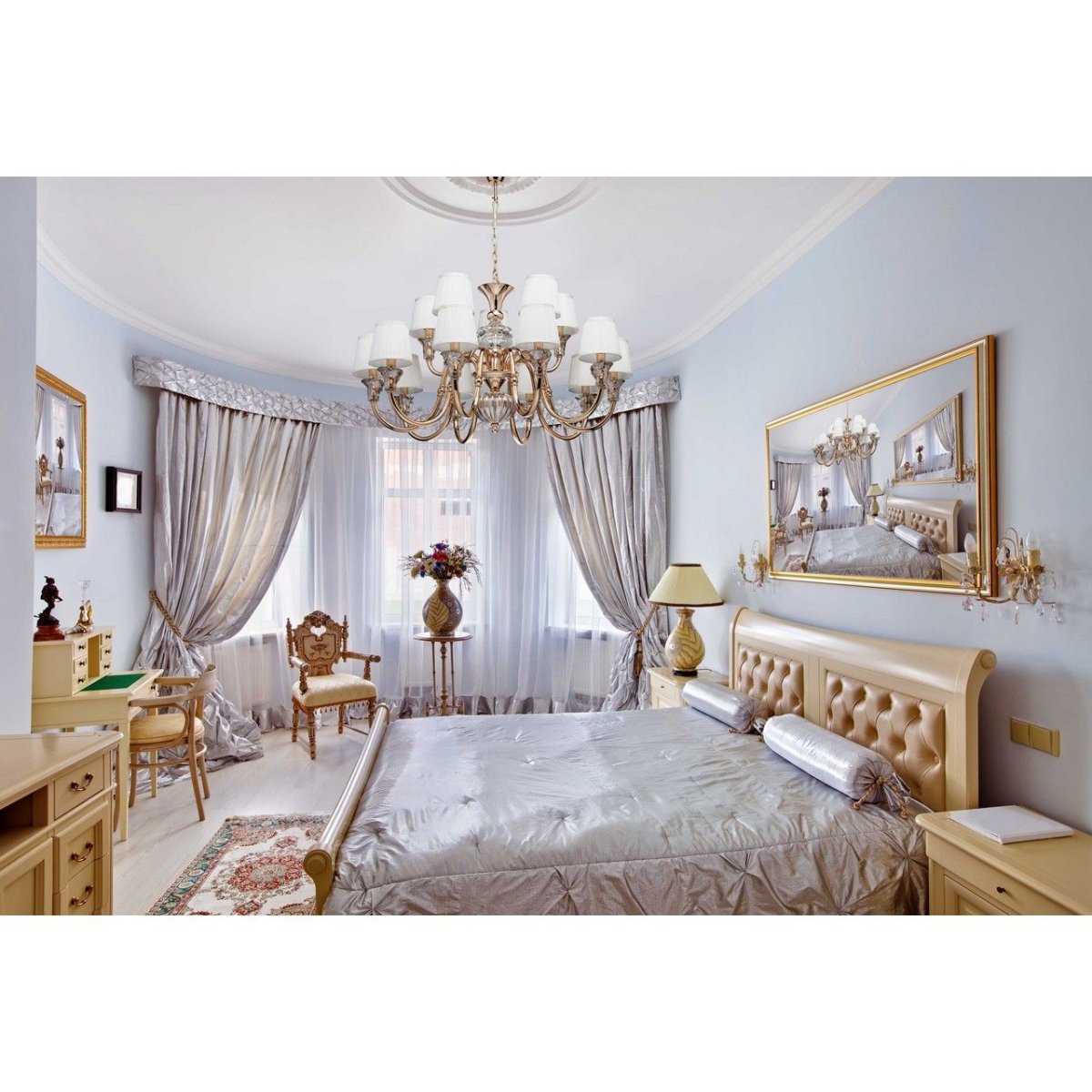 Спальня рококо Барокко