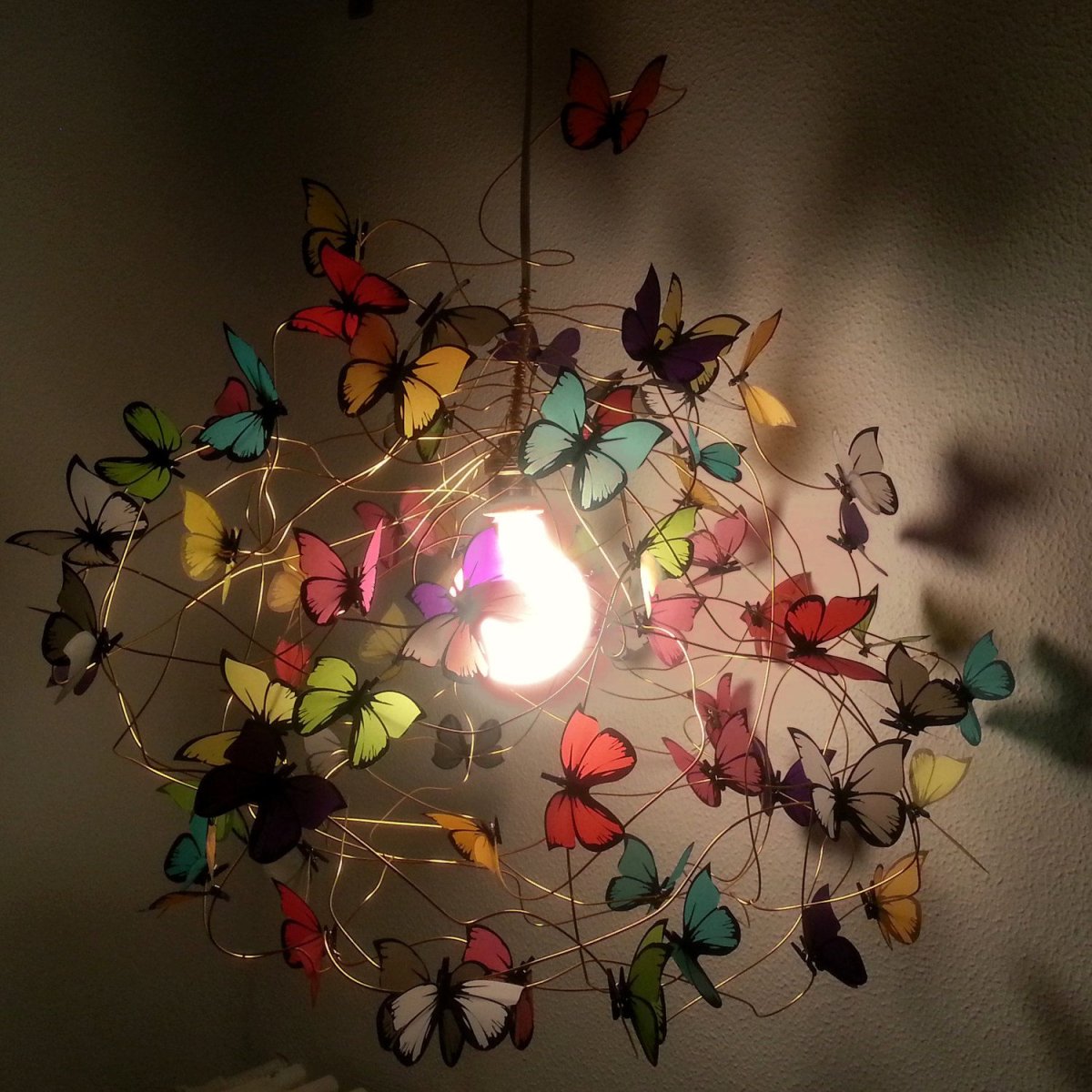 Светильник бабочки