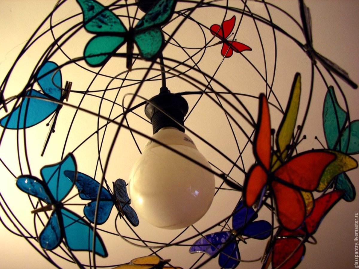 Светильник бабочки