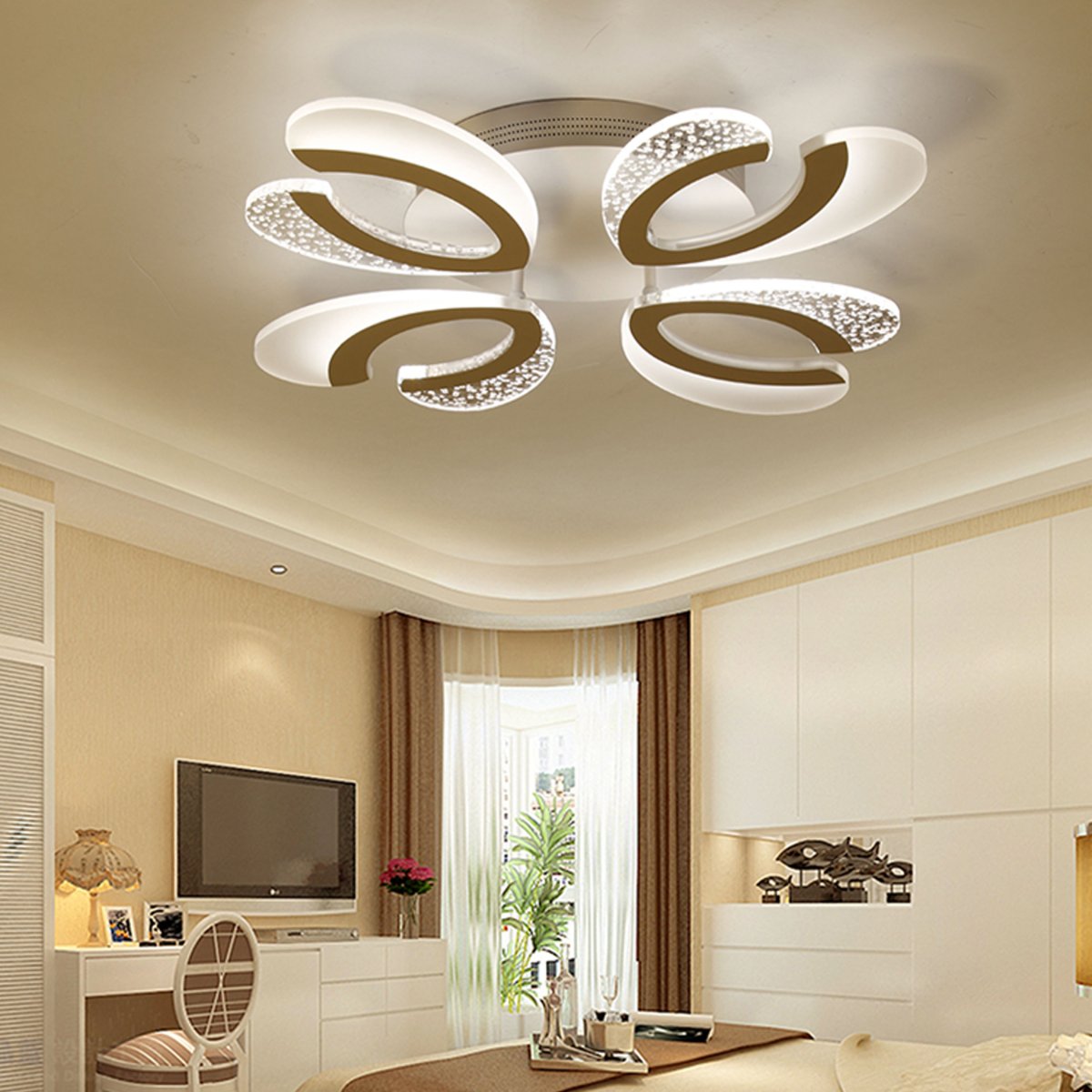 Модные светодиодные люстры