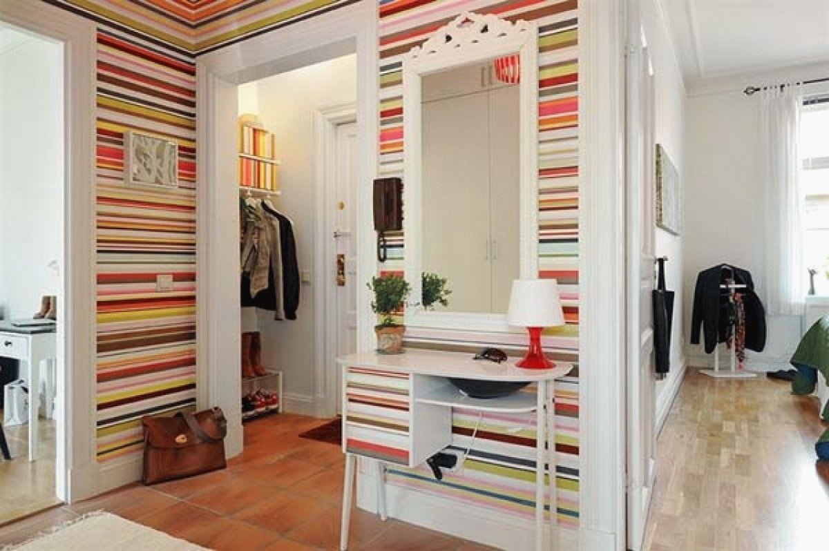 Необычный интерьер прихожей