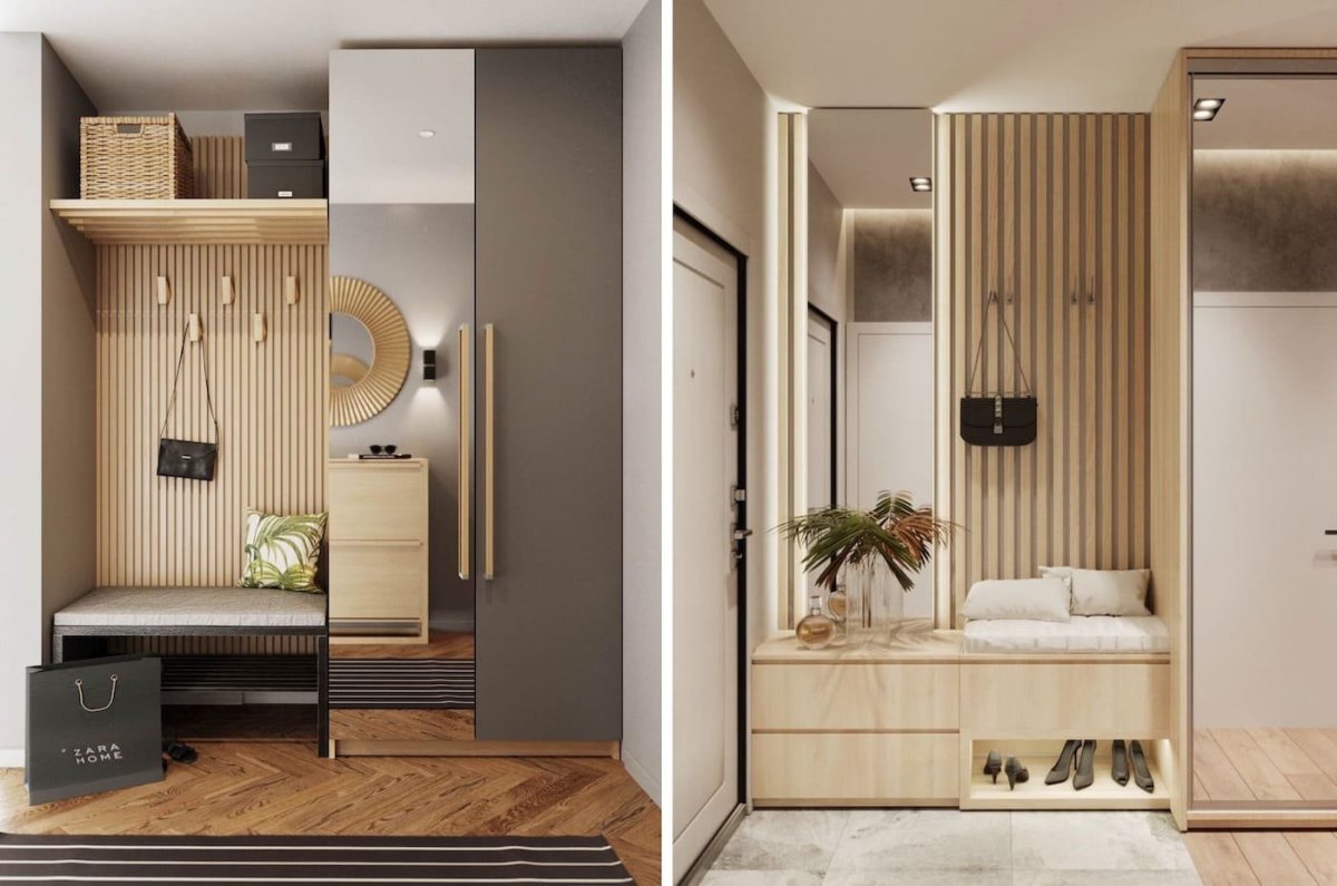 Прихожая в современном стиле 2022