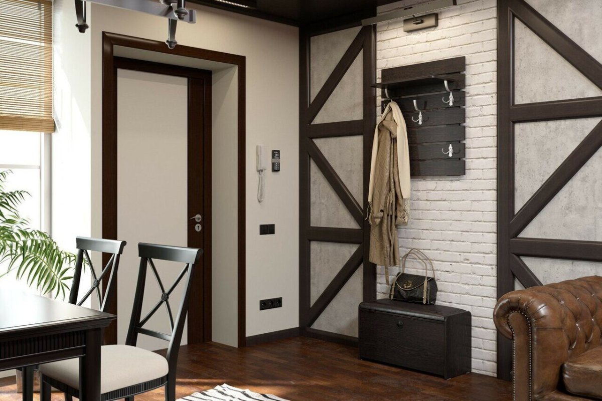 Вешалка настенная Квадро-м Даллас