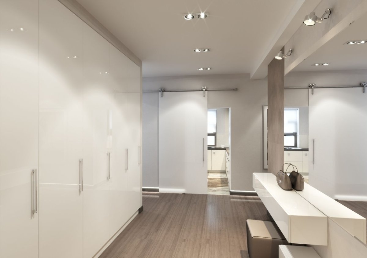 Большая прихожая в стиле Минимализм