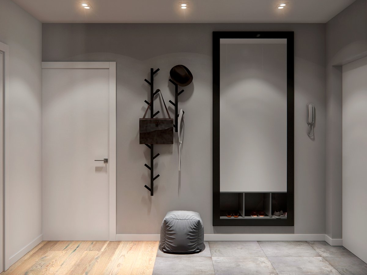Интерьер прихожей Минимализм