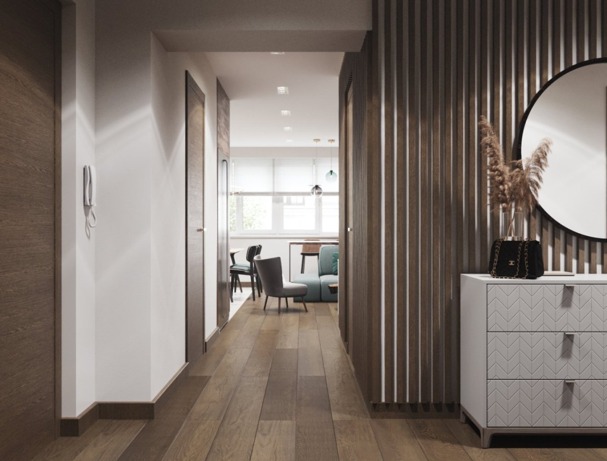 Интерьер прихожей Минимализм