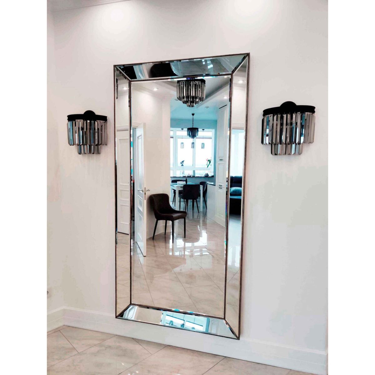 Итальянское дизайнерское зеркало в полный рост