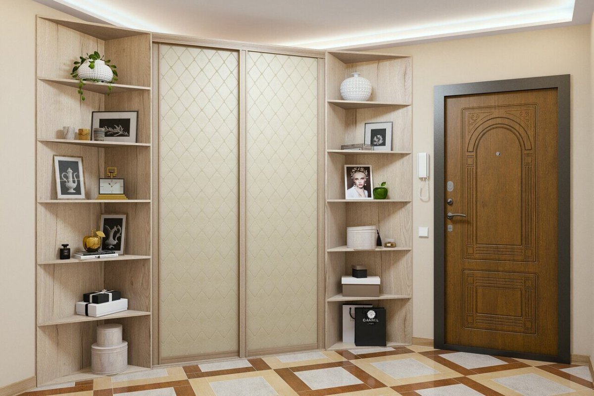 Угловой шкаф в прихожую