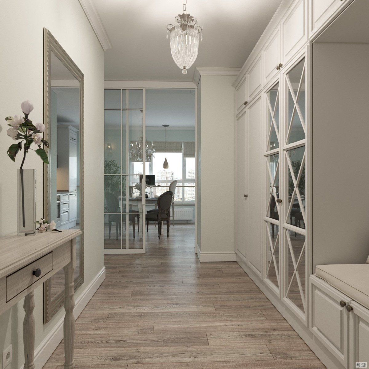 Прихожая Неоклассика в интерьере