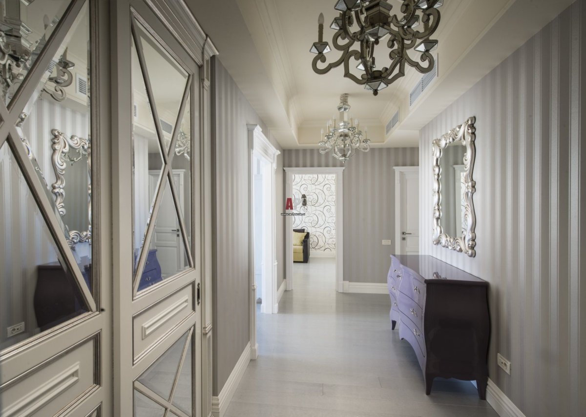 Прихожая в стиле ар деко