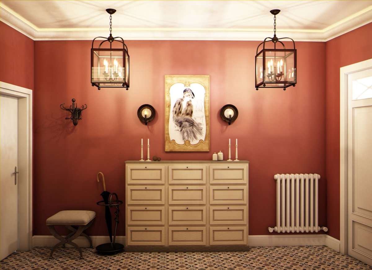 Цвет стен в коридоре