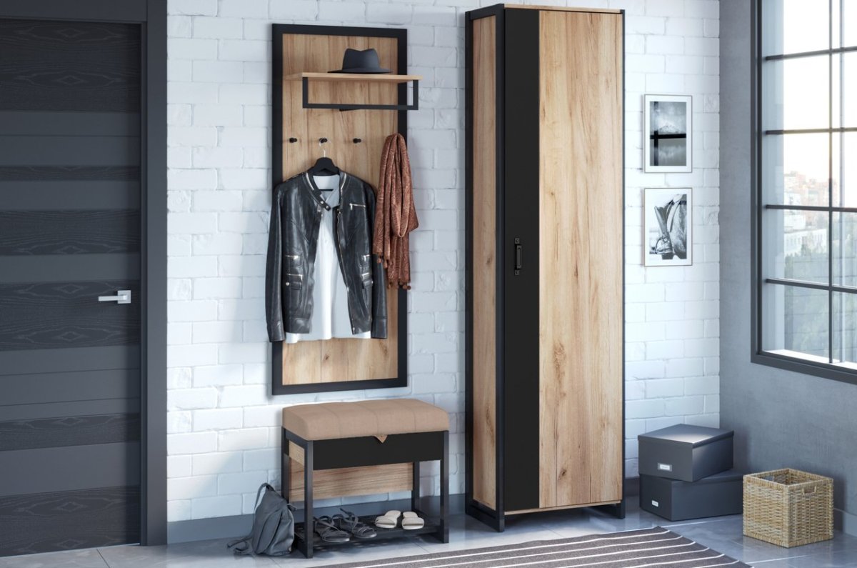 Лофт дуб Галифакс прихожая