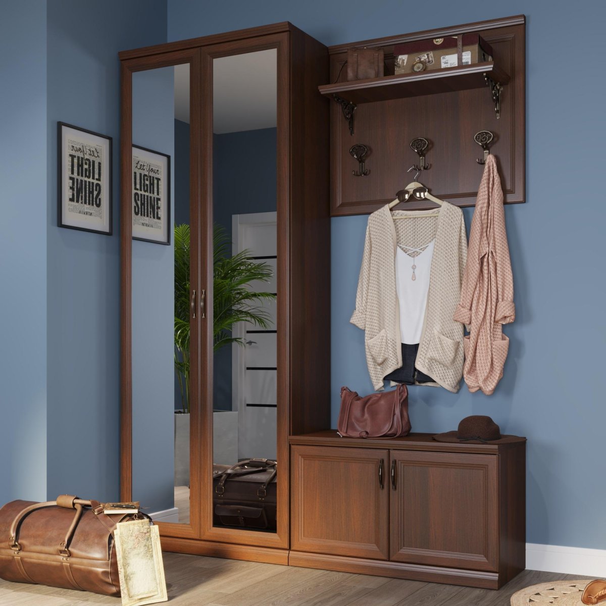 Прихожая Белладжио лазурит